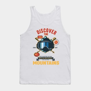 Discover the mountains Tank Top